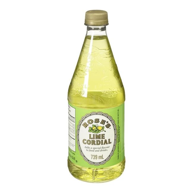 Rose's Jus De Cordial Au Citron Vert, 739 Ml -- 12 Par Boîte