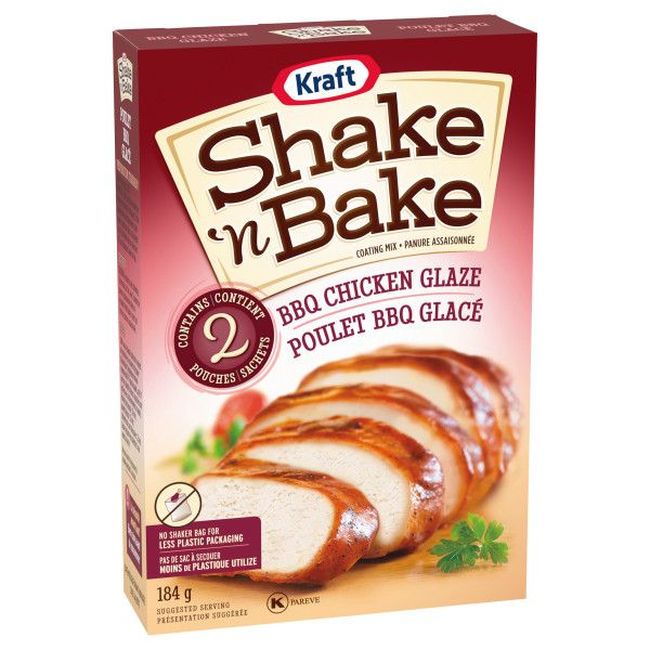 Shake N Bake Mélange De Chapelure De Poulet Bbq Glacé, 184 G -- 10 Par Boîte