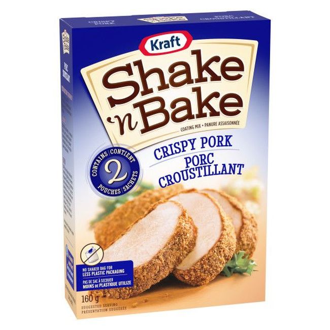 Shake N Bake Mélange De Chapelure De Porc Croustillant, 160 G -- 10 Par Boîte