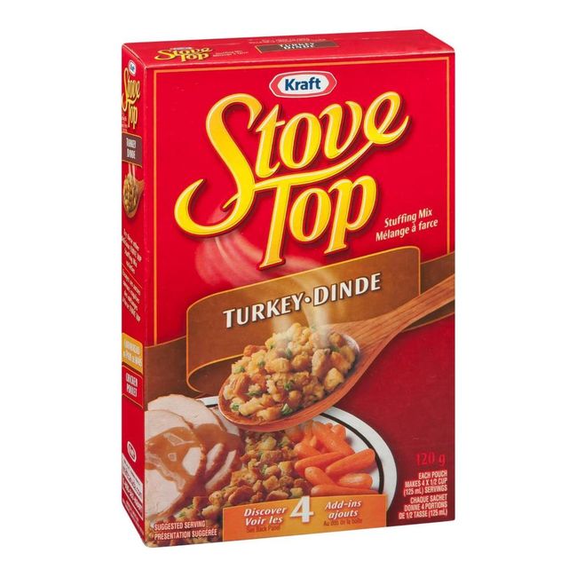 Stove Top Turkey Stuffing Mix, 120 G -- 12 Per Case