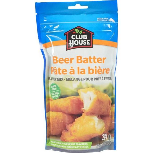 Golden Dipt Club House Beer Batter Mix, 284 G -- 6 Per Case