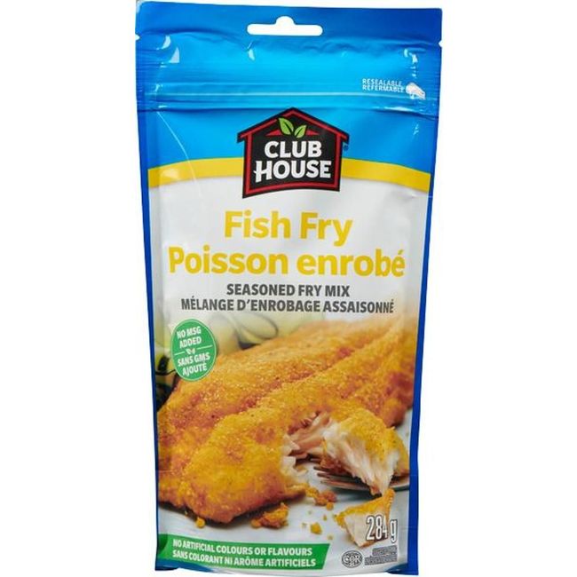 Golden Dipt Club House Seasoned Fish Fry Mix, 284 G -- 6 Per Case