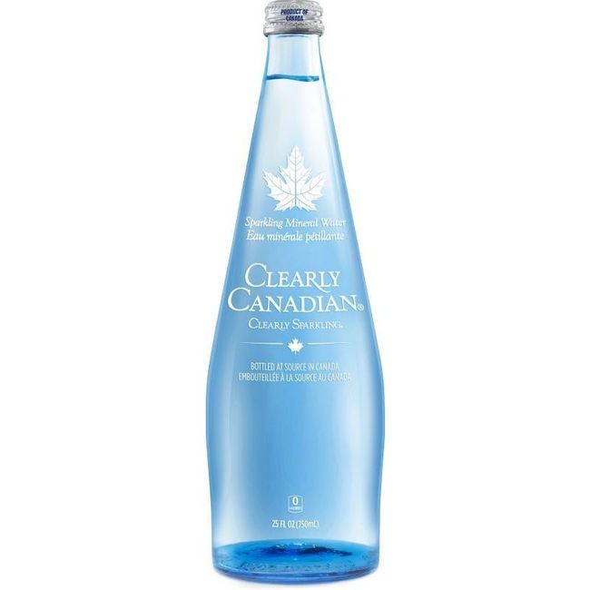 Clearly Canadian Sparkling Mineral Water| 750 Milliliter