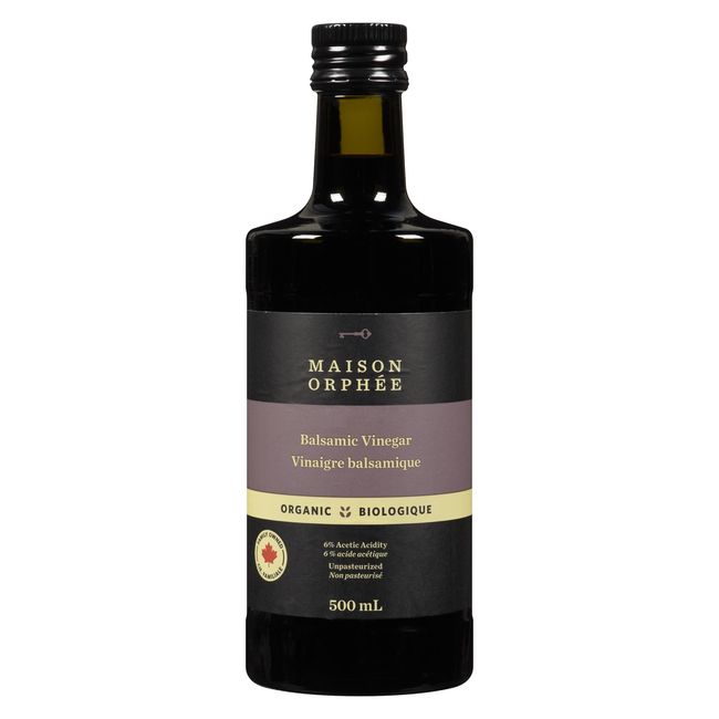 Maison Orphee Organic Balsamic Vinegar, 500 Ml -- 6 Per Case
