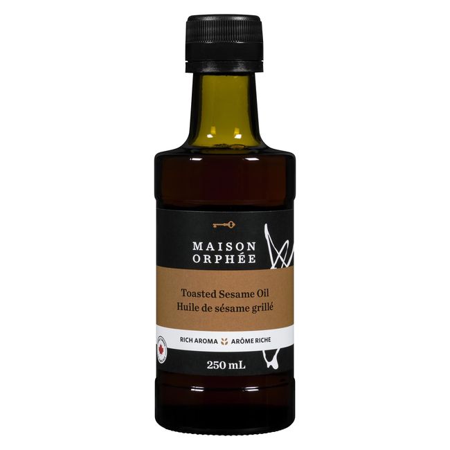 Maison Orphee Toasted Sesame Oil, 250 Ml -- 6 Per Case