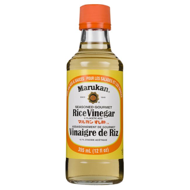 Marukan Seasoned Gourmet Rice Vinegar, 355 Ml -- 6 Per Case