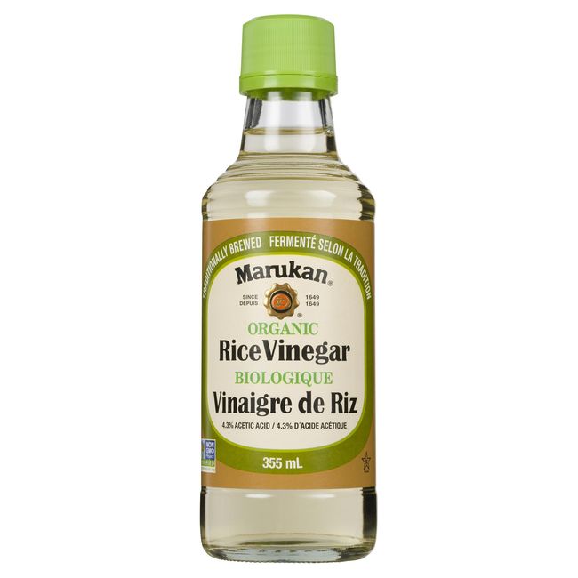 Marukan Organic Rice Vinegar, 355 Ml -- 6 Per Case