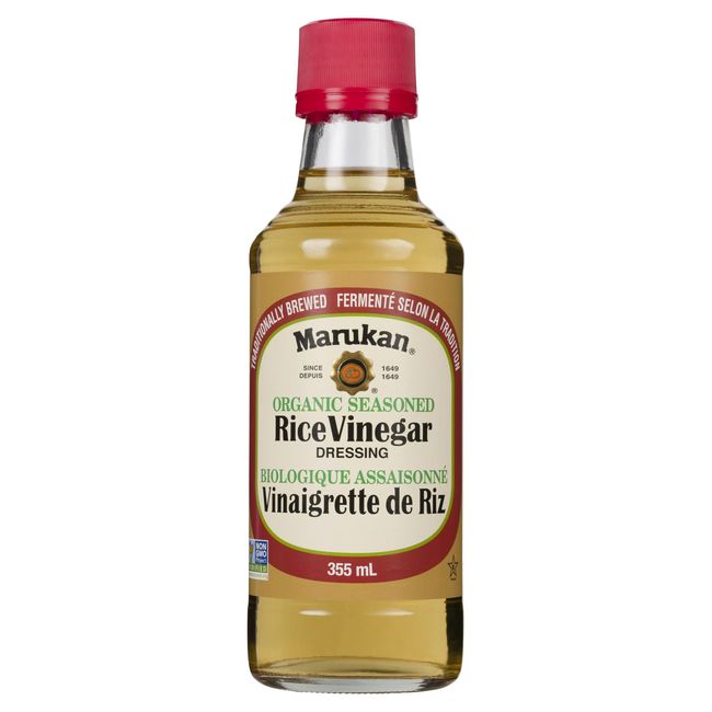 Marukan Organic Seasoned Rice Vinegar Dressing, 355 Ml -- 6 Per Case