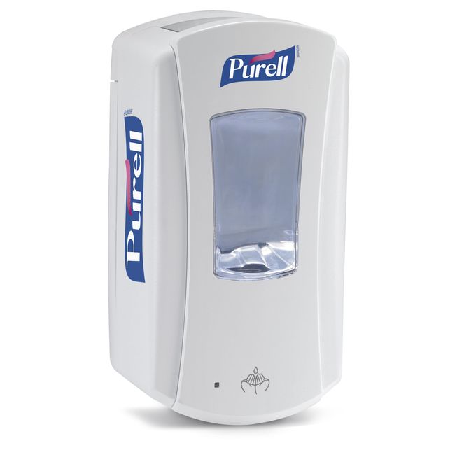 Purell White Abs Ltx-12 Hand Sanitizer Dispenser, 10.69 X 5.79 X 3.94 In