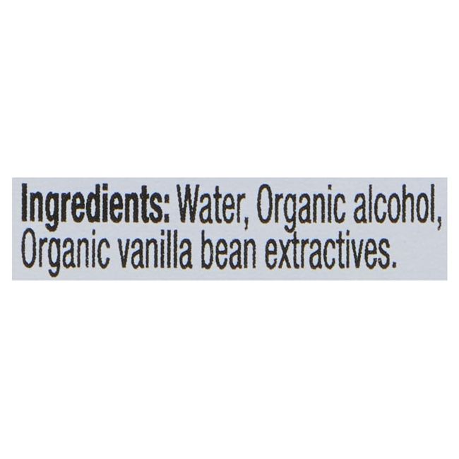 Simply Organic Vanilla Extract, 118 Ml -- 6 Per Case