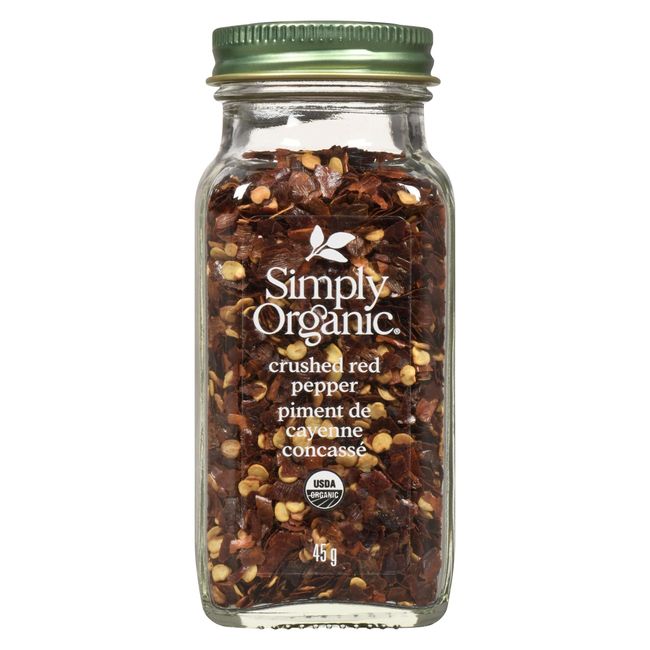 Simply Organic Crushed Red Pepper, 45 G -- 6 Per Case