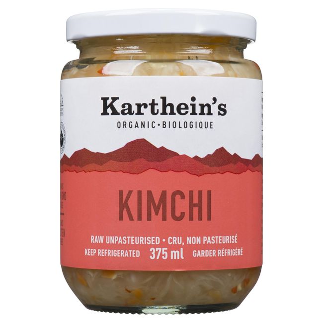 Karthein's Organic Fermented Kimchi, 375 Ml -- 12 Per Case