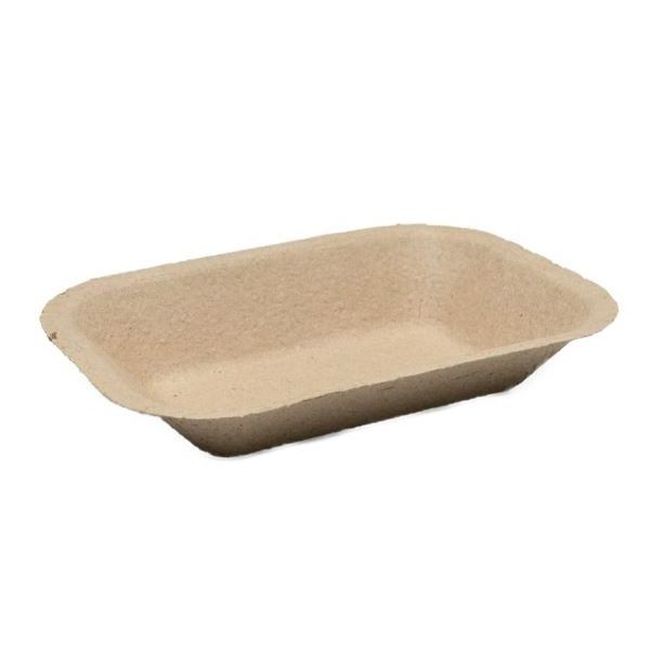 Eco-packaging Number 200 Kraft Earth Pulp Tray, 6 X 8 In -- 500 Per Case