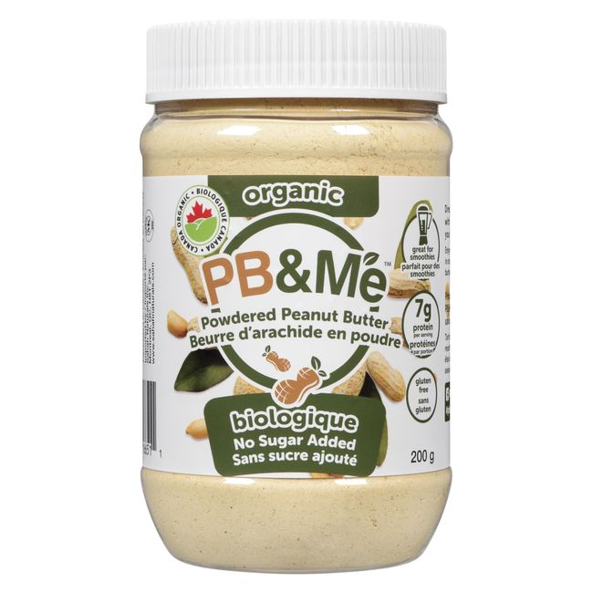 Pb And Me Organic Powdered Peanut Butter, 200 G -- 6 Per Case