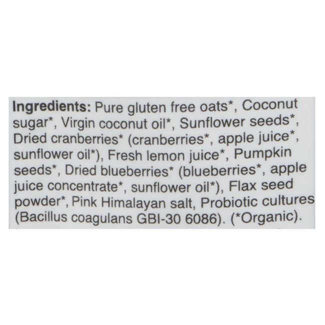 Rawcology Bouchées De Granola Berry Burst Avec Probiotiques, 90 G -- 6 Par Boîte