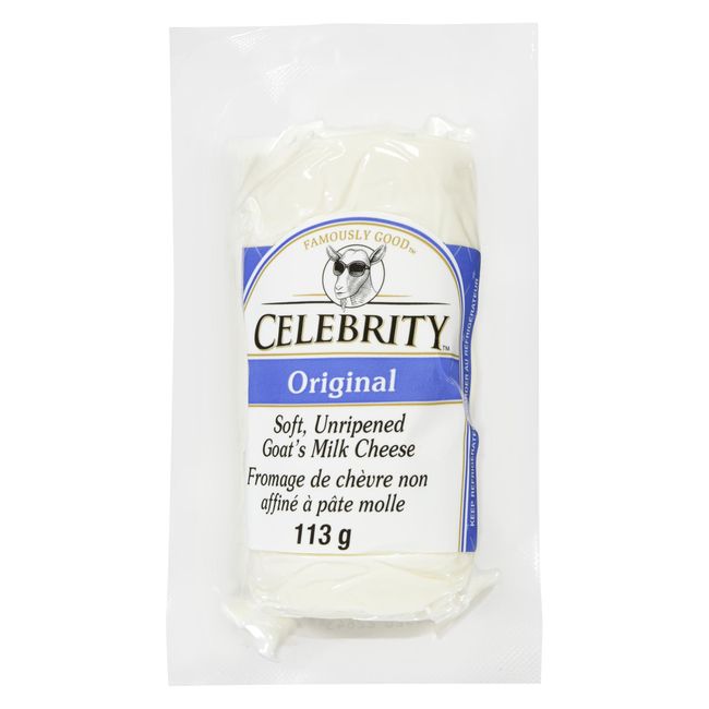 Celebrity Original Goats Milk Cheese, 113 G -- 12 Per Case
