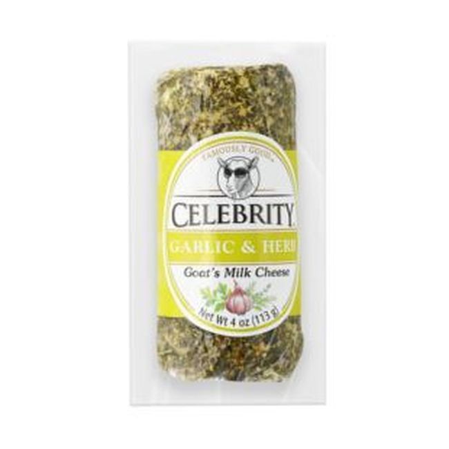Celebrity Herb And Garlic Goat Cheese, 300 G -- 6 Per Case