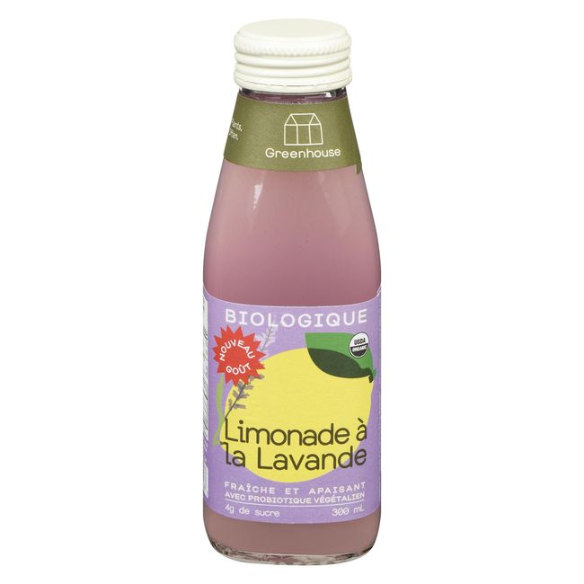 Greenhouse Lavender Lemonade With Probiotic, 300 Ml -- 6 Per Case