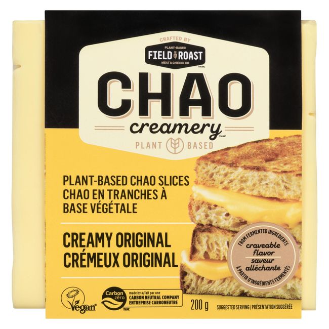 Field Roast Original Creamy Chao Slices, 200 G -- 8 Per Case