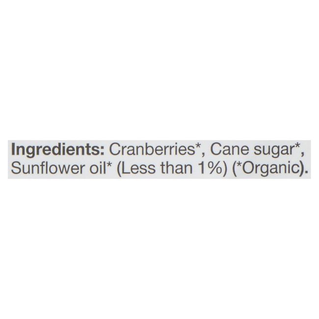 Patience Fruit & Co Organic Whole Dried Cranberries| 142 Gram
