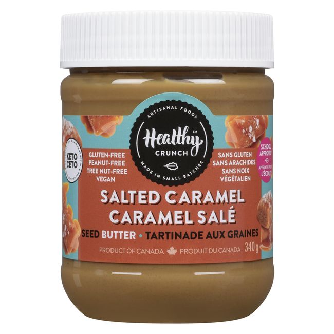 Healthy Crunch Salted Caramel Sunseed Butter, 340 G -- 6 Per Case