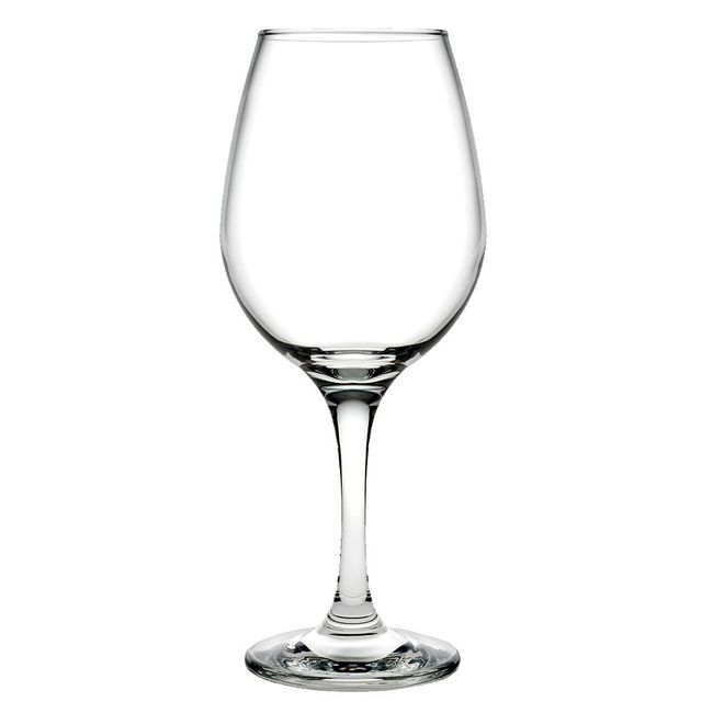 Pasabahce Amber Red Wine Glass, 15.5 Oz Capacity -- 24 Per Case
