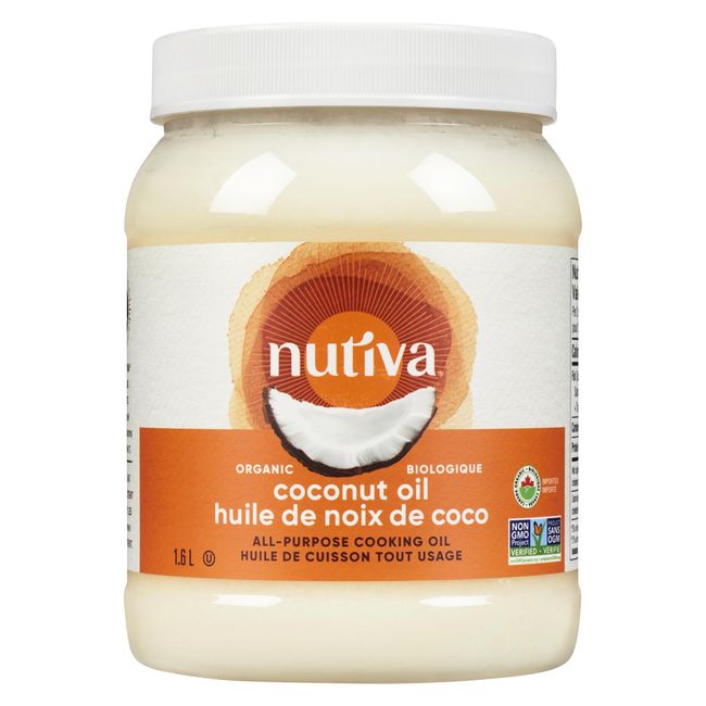 Nutiva Refined Coconut Oil, 1.6 L -- 6 Per Case