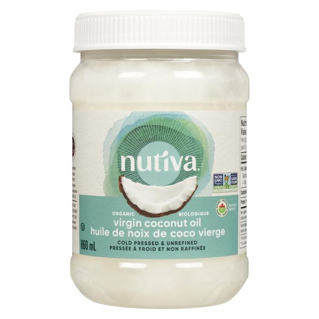 Nutiva Organic Virgin Coconut Oil, 860 Ml -- 6 Per Case