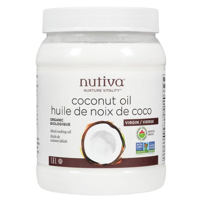 Nutiva Organic Coconut Oil, 1.6 L -- 6 Per Case