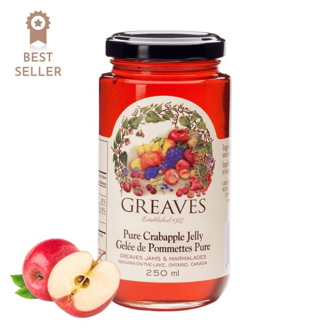 Greaves Pure Crabapple Jelly, 250 Ml -- 12 Per Case