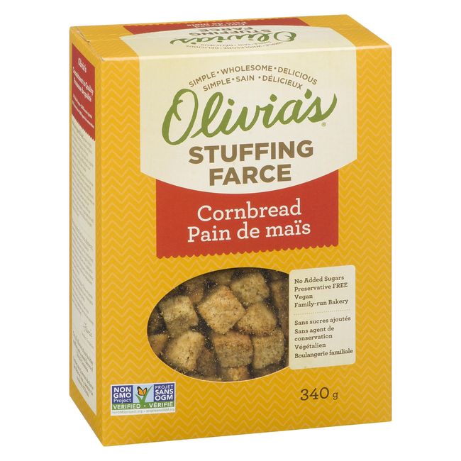 Olivia's Cornbread Stuffing, 340 G -- 6 Per Case