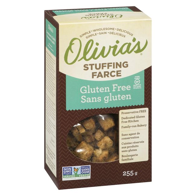 Olivia's Gluten Free Rosemary And Sage Stuffing, 255 G -- 6 Per Case