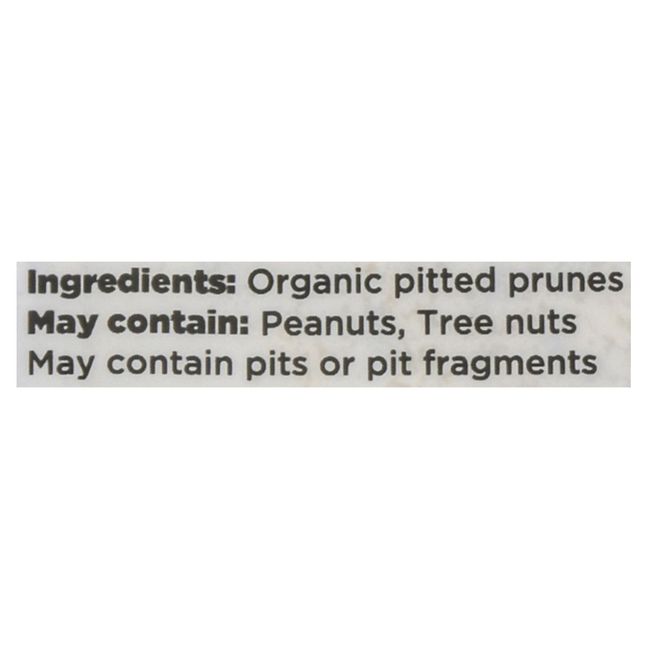 Elan Organic Pitted Prunes, 225 G -- 8 Per Case
