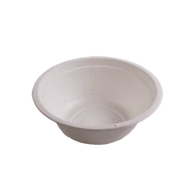 Kitch 24/7 Disposable White Classic Molded Fiber Bowl, 12 Oz -- 1000 Per Case