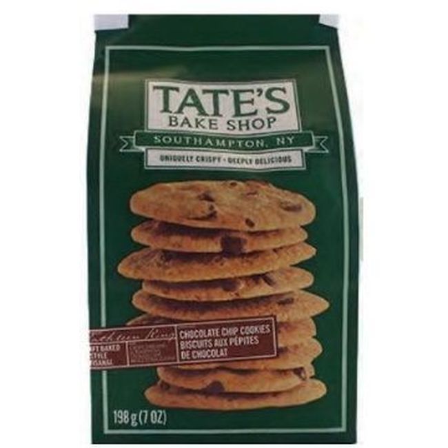 Tate's Bake Shop Chocolate Chip Cookies, 198 G -- 12 Per Case