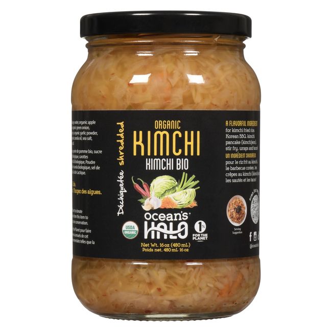 Ocean's Halo Organic Kimchi, 480 Ml -- 6 Per Case