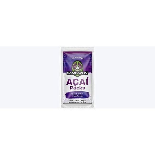 Sambazon Organic Acai, 80 Count -- 80 Per Case