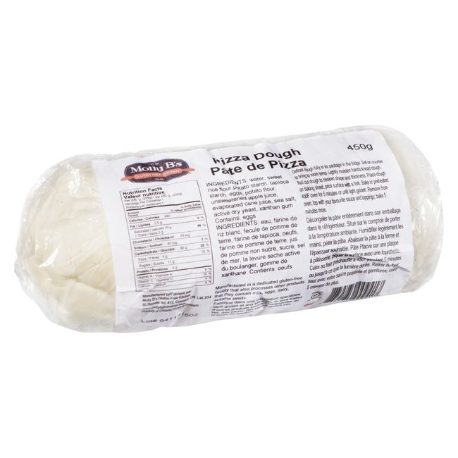 Molly B's Pizza Dough, 450 G -- 12 Per Case