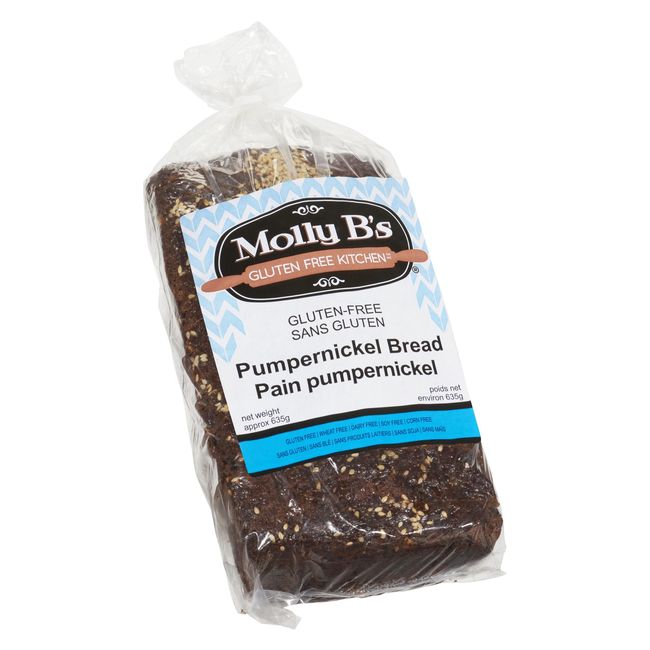 Molly B's Pumpernickel Bread, 600 G -- 12 Per Case