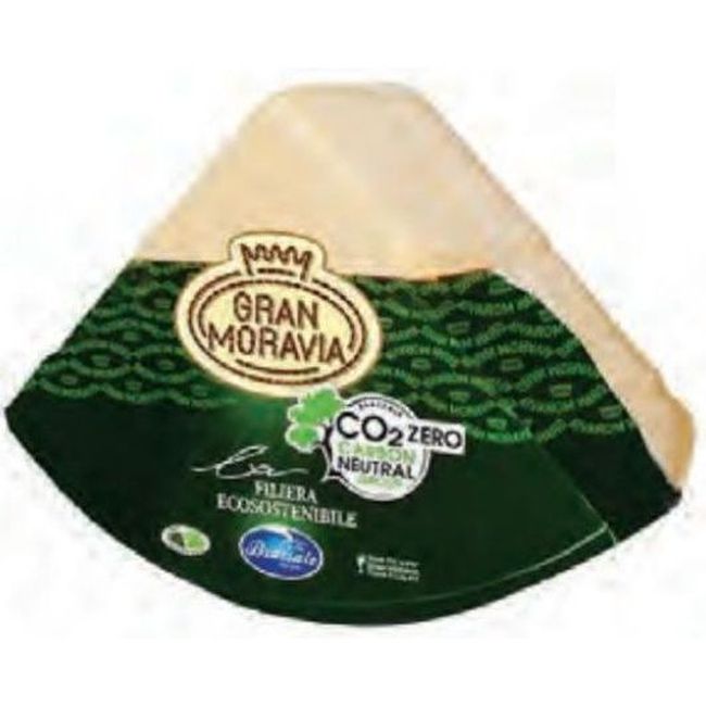 Brazzale Gran Moravia Hard Cheese Wedge, 4 Kg -- 6 Per Case