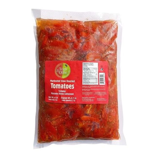 Tom & Ollie Segments De Tomates Rôtis Lentement Dans L'huile, 1,81 Kg -- 3 Par Caisse