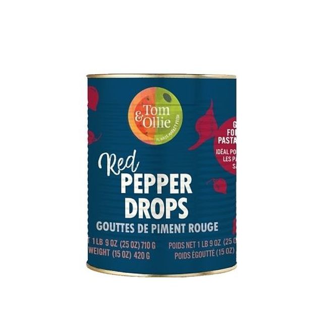 Tom & Ollie Red Pepper Drops, 793.79 G -- 6 Per Case