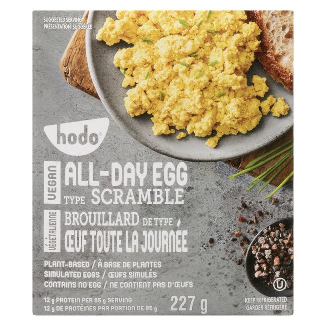 Hodo Plant Based All Day Egg Scramble, 227 G -- 6 Per Case