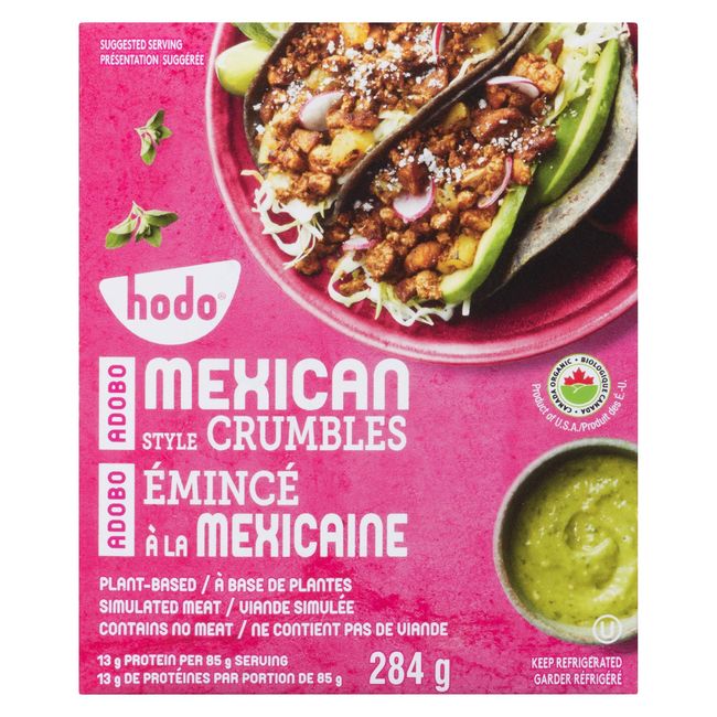 Hodo Crumbles Mexicains Adobo, 284 G -- 6 Par Boîte