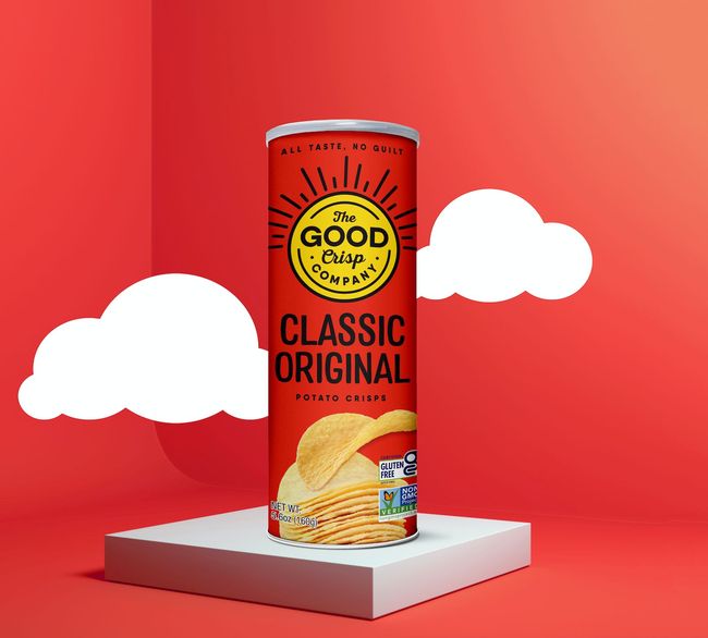 The Good Crisp Company Original Flavoured Potato Crisps, 160 G -- 8 Per Case