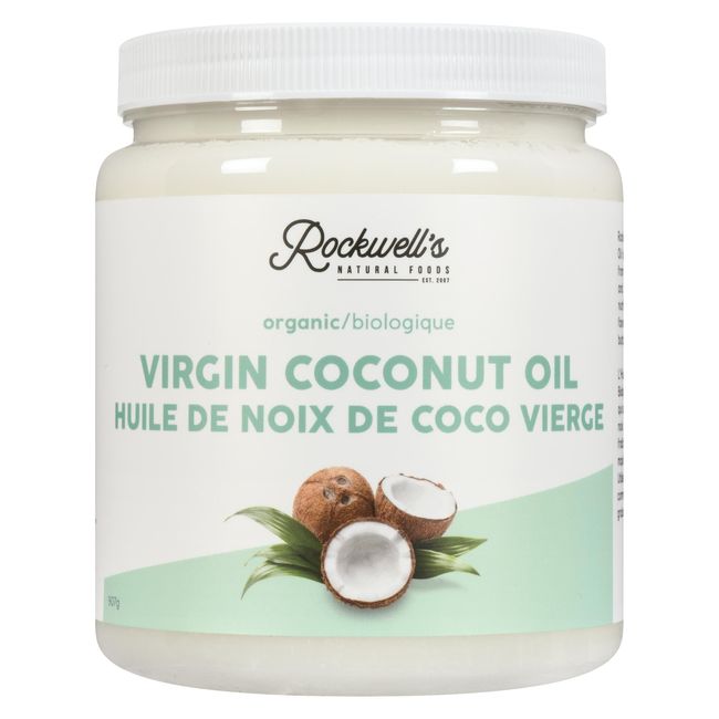 Rockwell's Organic Virgin Coconut Oil, 986 Ml -- 6 Per Case