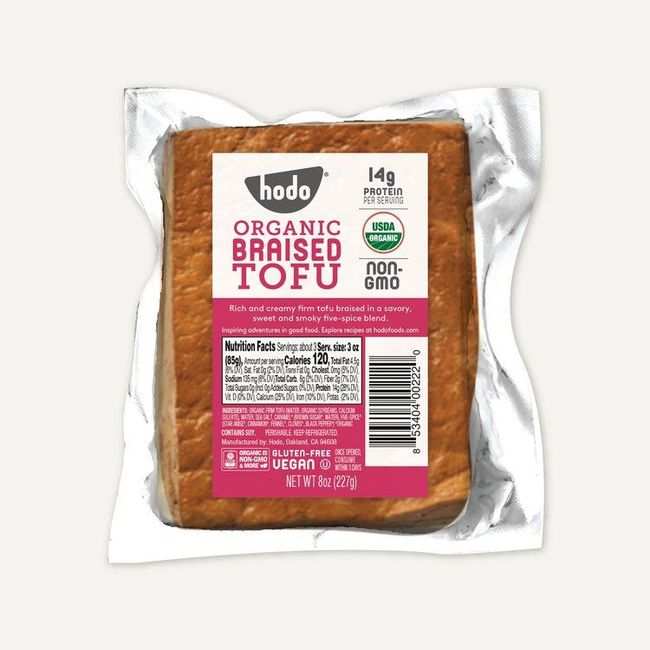 Hodo Organic Braised Tofu, 227 G -- 6 Per Case