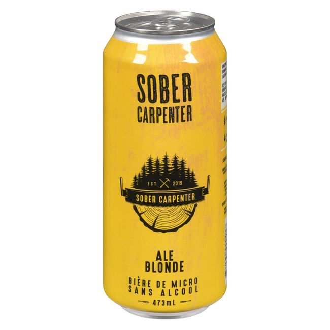 Sober Carpenter Blonde Ale Non-alcoholic Beer, 473 Ml -- 12 Per Case
