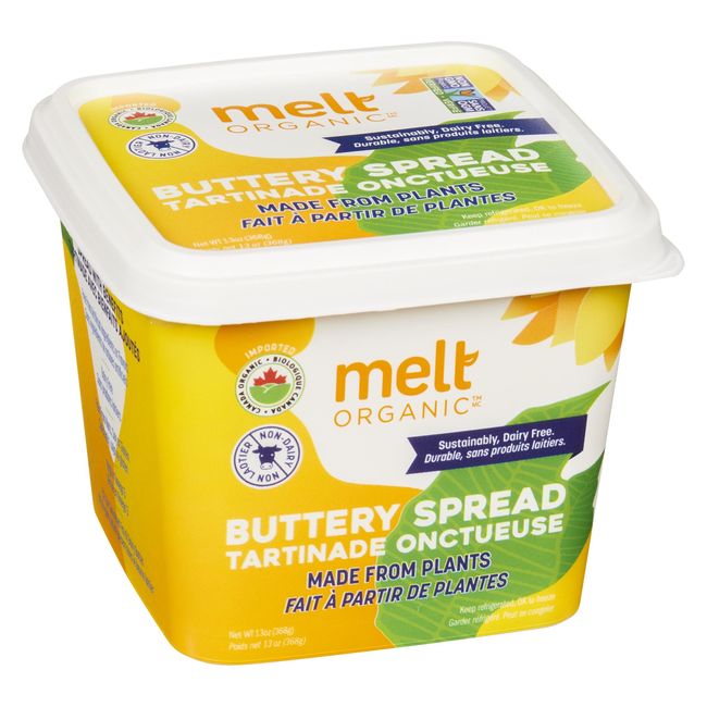 Melt Organic Rich And Creamy Buttery Spread, 368 G -- 12 Per Case