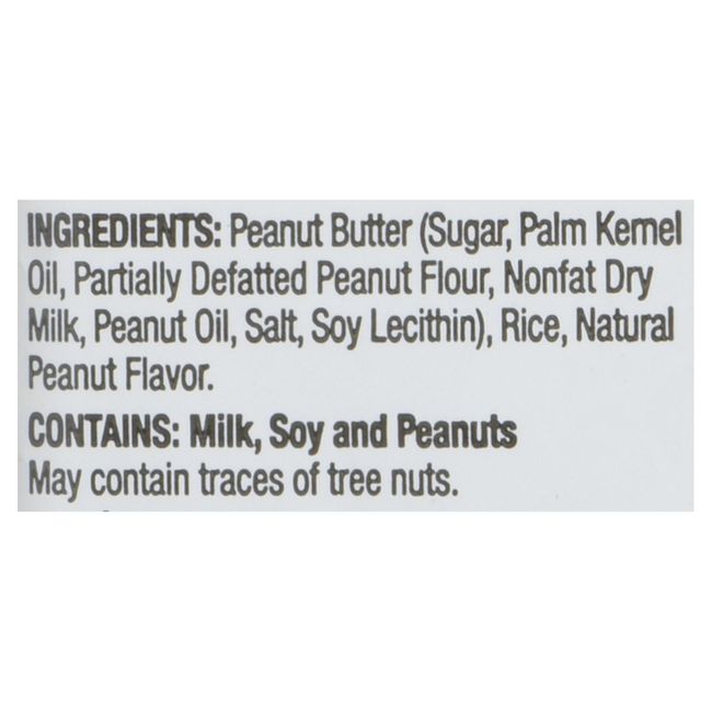 Element Peanut Butter Topped Rice Cakes, 100 G -- 6 Per Case